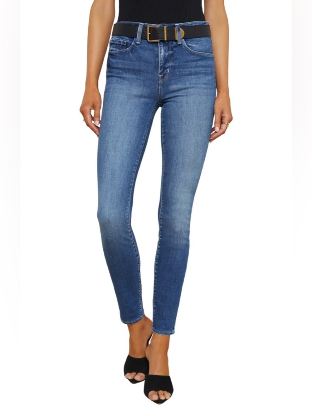 L’AGENCE | high rise slim straight pant | size 29